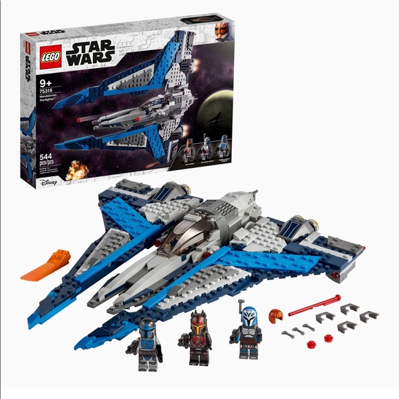 Lego 75316 Star Wars Mandalorian Starfighter Set Clone Wars New Factory Sealed - Picture 2 of 10
